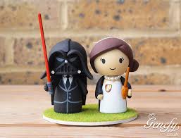 Darth Vader Groom And Harry Potter Bride Wedding Cake Topper By Genefy Playground Https Harry Potter Wedding Cakes Star Wars Cake Toppers Harry Potter Bride