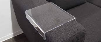 Schau dir unsere auswahl an sofa tablett an, um die tollsten einzigartigen oder spezialgefertigten handgemachten stücke aus unseren shops für haus & wohnen zu finden. Tabletts Aus Plexiglas Acryl Als Ablageflache Fur Armlehnen Hocker Etc Mysofabed De