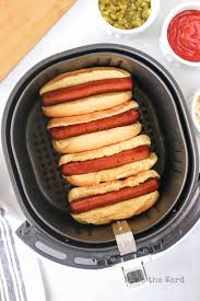 It's prime time for making burgers and hot dogs, whether you're throwing them on the grill or cooking indoors. Air Fryer Hot Dogs Num S The Word