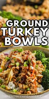 4 oz chopped spanish chorizo; Sesame Ground Turkey Bowls 20 Minute Meal Spend With Pennies