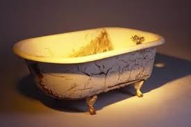 How To Remove Brown Water Stains From Porcelain Hunker Clawfoot Tub House Cleaning Tips Cleaning Hacks