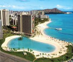The Man Made Lagoon At Hilton Hawaiian Village Waikiki Beach Hotels Hilton Hawaiian Village Waikiki Hilton Hawaiian Village