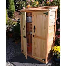 garden chalet 4 ft w x 2 ft d wooden lean to tool shed garden storage shed shed outdoor storage sheds