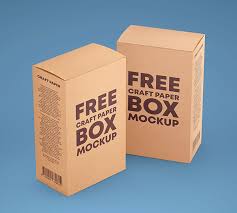 Box Packaging Mockups In 2020 Paper Box Packaging Mockup Kraft Paper Packaging