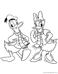Set off fireworks to wish amer. Donald And Daisy Duck Coloring Pages 2 Disneyclips Com