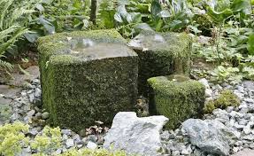 Quellstein Im Garten Installieren Quellstein Brunnen Garten Springbrunnen Garten