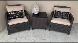 With the lowest prices online, cheap shipping rates and local collection options, you can make an even bigger saving. Tangkula 3 Piece Patio Conversation Set Outdoor Rattan Sofa Set Review Very Cute And Sturdy Youtube