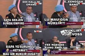 Maybe you would like to learn more about one of these? Meme Sunda Empire Bikin Ngakak Guling Guling