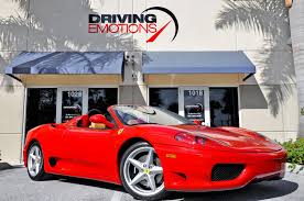 Maybe you would like to learn more about one of these? 2004 Ferrari 360 Spider Stock 5851 For Sale Near Lake Park Fl Fl Ferrari Dealer