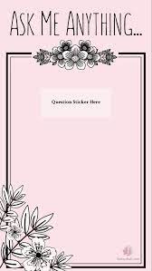 Ig Ask Template Instagram Questions Instagram Template Instagram Story Template