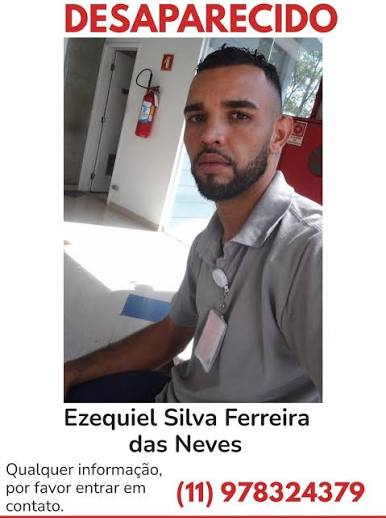 🚨 PEDIDO DE AJUDA – PESSOA DESAPARECIDA Ezequiel Silva Ferreira das Neves,  morador do bairro Munhoz Júnior, em Osasco, está desaparecido! A última vez  em que foi visto foi nas proximidades da