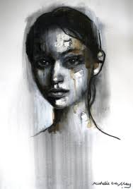 Mabelle Drawing by Michelle Eva May