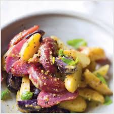 Salade Tiede De Pommes De Terre Et Beurre De Pistaches Recette Salade Tiede Cuisine