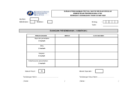 Please copy and paste this embed script to where you want to embed. Borang Markah Bahagian Persembahan Cute766