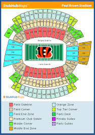 Seating Chart To Print Steelers Tickets Cincinnati