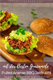 Rezept Fur Veganes Pulled Pork Jackfrucht Mit Ananas Und Hausgemachter Bbq Sauce Zuckerfrei Und B Vegan Lunch Recipes Whole Food Recipes Plantbased Recipes