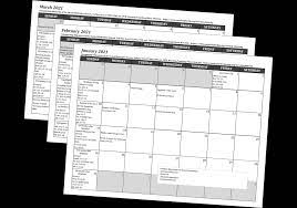 Free 2021 calendars that you can download, customize, and print. 2021 Worship And Music Planning Calendar Disciples Ministries Store