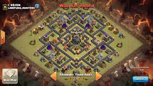 Which is the best coc th9 war base? Max Level Air Defense For Th9
