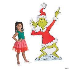 Top suggestions for grinch cutouts. Dr Seuss The Grinch Cardboard Stand Up