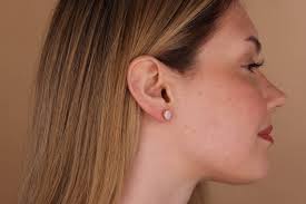 Oval Pink Opal Earrings For Her in Solid Gold or 925 Silver, Delicate  Healing Stone Stud Earrings, Opal Gemstone Earrings, Mom Gift