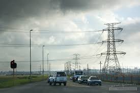 Dates indicated along the top (left to right), with the corresponding affected areas for that. Power Outages And Load Shedding Cape Town Daily Photo