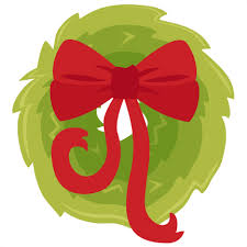 Download Christmas Wreath Scrapbook Clip Art Christmas Cut Outs For Cricut Cute Svg Cut Files Free Svgs Cute Svg Cuts PSD Mockup Templates