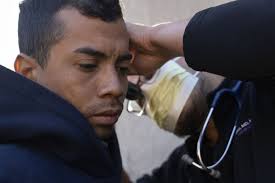 Volunteer medics are caring for migrants arriving in Chicago