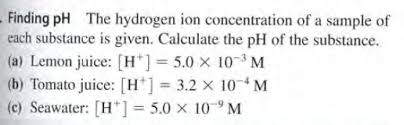 How do you calculate hydronium ion concentration from ph? Answered Finding Ph The Hydrogen Ion Bartleby