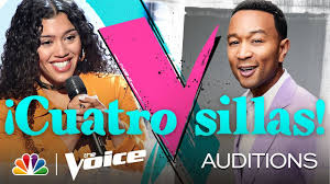 Four Chairs Mandi Castillo Sings Juan Gabriel S Asi Fue The Voice B The Voice Tv Show The Voice Juan Gabriel