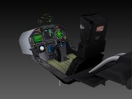 Switching the cockpit to 2d mode causes the hud to be superimposed over the screen. Max F 18 Fighter Jet Cockpit