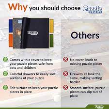 We did not find results for: Portable Puzzle Board Storage Table Quality Jigsaw Puzzle Board Lightweight Easy To Store 4 Color Sliding Drawers Plus Puzzle Mat Fun At Your Fingertips Great Gift Fits 1500 Piece Puzzles Pricepulse