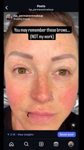 New brow day for this lovely client 🥂🥂, She had her brows microbladed  many times by multiple artists over the years and came to me for advice as  she was unhappy with how blocky, uneven and ...