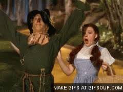 Scared Wizard Of Oz Gif Wizard Of Oz Gif Giphy