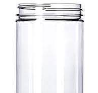 25 oz clear PET plastic single wall jar