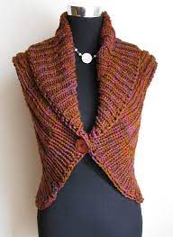 We've gathered a great variety of patterns that fit the bill. Free Knitting Pattern For Shawl Collar Vest This Easy Circle Vest By Jennifer Miller Can Also Be Knit Knit Vest Pattern Shrug Knitting Pattern Free Knitting