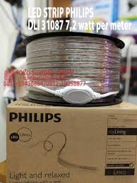 Housing kokoh karena terbuat dari bahan almunium cor dan dilengkapi pendingin yang lebih lebar akan membuat lampu ini tahan lama. Jual Led Strip Philips Dli 31087 7 2 Watt Per Meter Sumberlampu Com