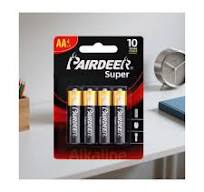 PAIRDEER 2900mah Private Super AA NO.5 1.5V LR6 Alkaline Battery for  Digital Cameras