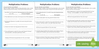 They will look for the key words in each problem to help determine which math operation to use. Multiplication And Division Word Problems Worksheets For Grade 2 Worksheets 1st Grade Multiplication Is Kumon Helpful For Kids All Multiplication Is Are Worksheets 1st Grade Division Of Algebraic Expressions Worksheet It S A