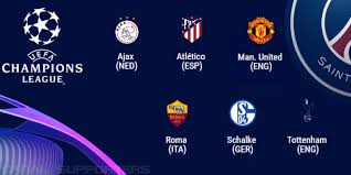 Champions league 2020/2021 scores, live results, standings. Classements Et Ranking Des Potentiels Adversaires Europeens Du Psg Psg Canal Supporters