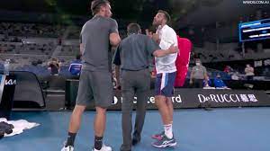 Italians fognini, caruso almost come to blows after open epic. Fabio Fognini And Italian Countryman Salvatore Caruso Separated By Security After Five Set Encounter