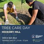 Tree Care Day at Hickory Hill Community Center