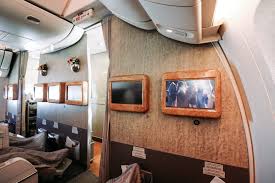 This version operates in a two class layout. Review Emirates Boeing 777 Business Class It S Meh