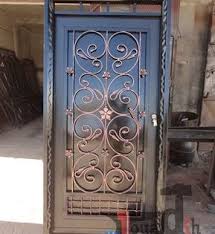 اجمل واحدث ديكورات ابواب حديد مشغول و بوابات حديد 2014 من اعملنا Door Design Doors Design