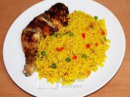 Bring water to a boil in a saucepan. Turmeric Rice A K A Yellow Rice All Nigerian Recipes