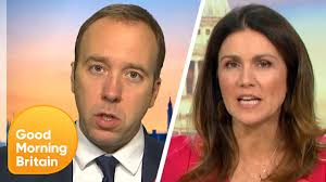 See what matt hancock (matthancock) has discovered on pinterest, the world's biggest collection of ideas. Susanna Calls Matt Hancock Out On Tory Pledge For 20 000 More Police Officers Good Morning Britain Youtube