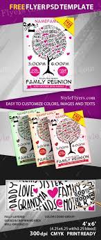 It is important to know the number of attendees so that the. Family Reunion Free Psd Flyer Template Free Download 12061 Styleflyers