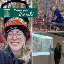 A heartfelt thank you to Hannah VanDivier for her incredible service with  the Barnstable Land Trust over the last 10 months! As a member of the 25th  class of AmeriCorps Cape Cod,