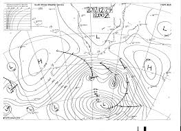 Sa Summer Synoptic Chart 1 Sa Geography