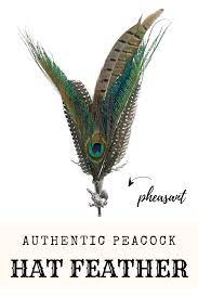 Hat Feathers Gamsbarts To Spruce Up Your German Hat Real Peacock Feathers Germangiftoutlet Com Feather Peacock Hat Hip German Hats Feather Crazy Hats