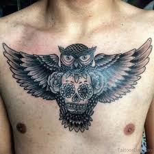 125 best owl tattoos for men cool designs ideas 2020 guide. 70 Stunning Skull Tattoos On Chest